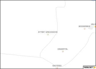 map of Urochishche Aytbay